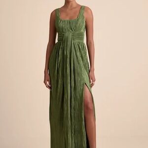 Lulu's Olive Green Bridesmaid Dress